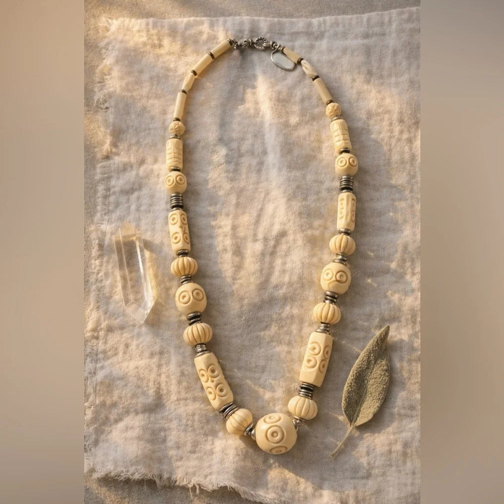 Ivory Tagua Necklace